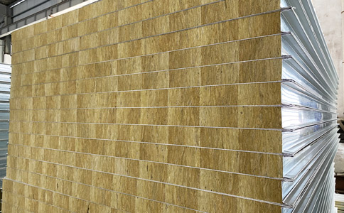 巖棉夾芯板板是怎么隔音的？